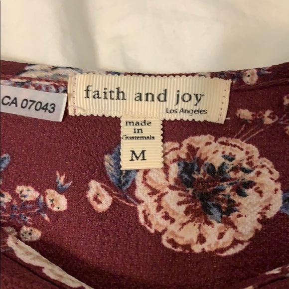 Floral long sleeve top - Picture 5 of 5